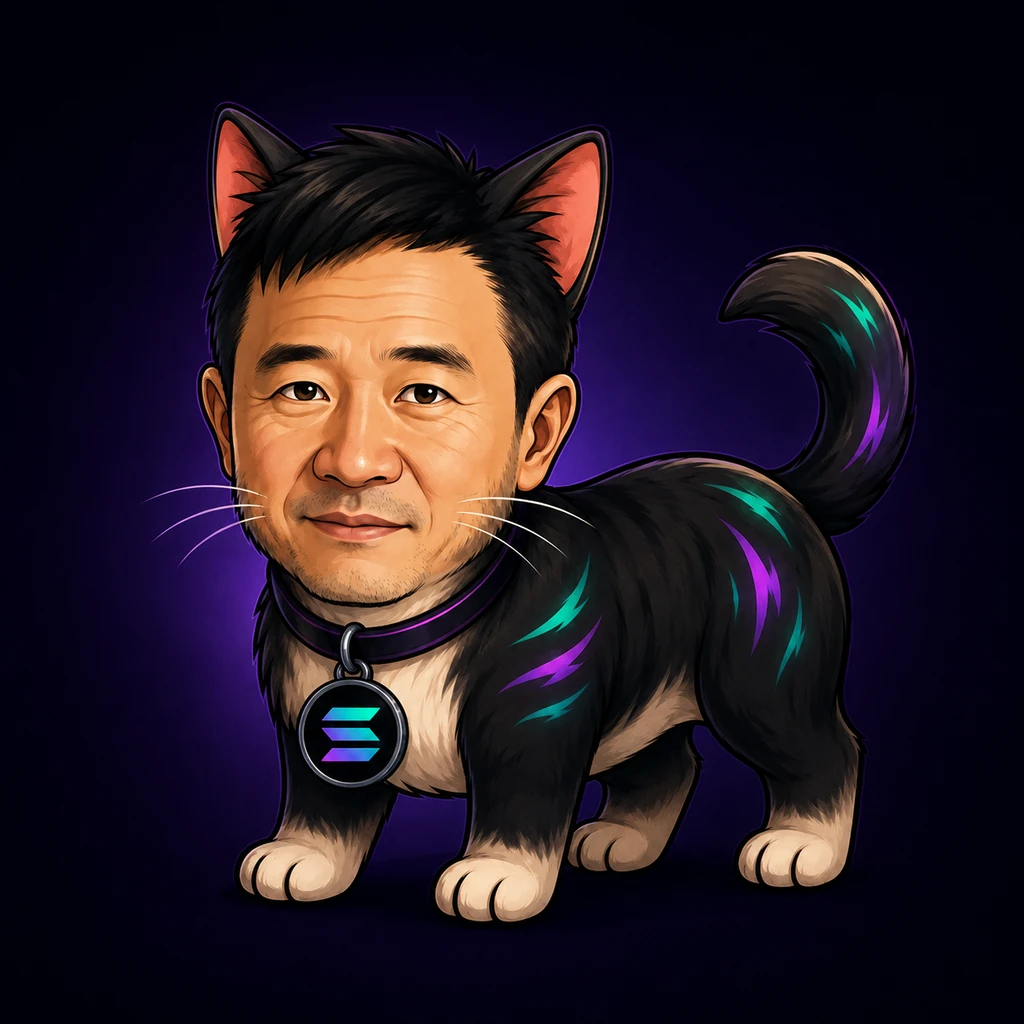 Meow Cat — Solana Pets character artwork